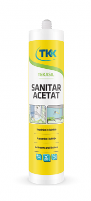 Silikon sanitarny TEKASIL biały Tkk T51827